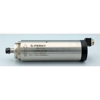 Elektrowrzeciono G-Penny 0,8kw 230V ER11 400Hz  łoż. ceramiczne +falownik  HY01D523B